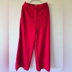 Vibrant Red Pants